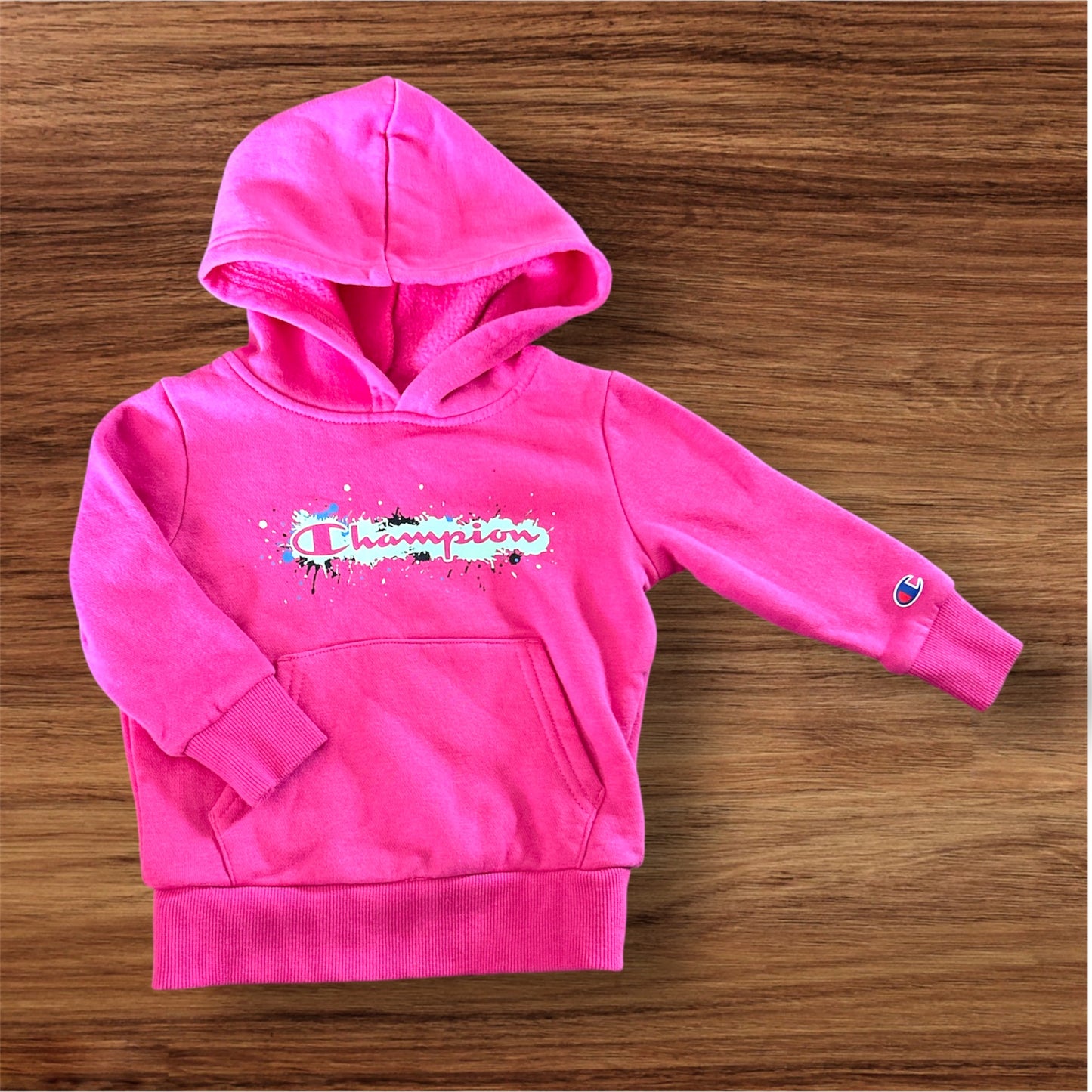 PRELOVED Champion Loud Pink Hoodie 18mos 1299