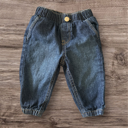 Denim Cargo Jeans 3-6 Months 1404