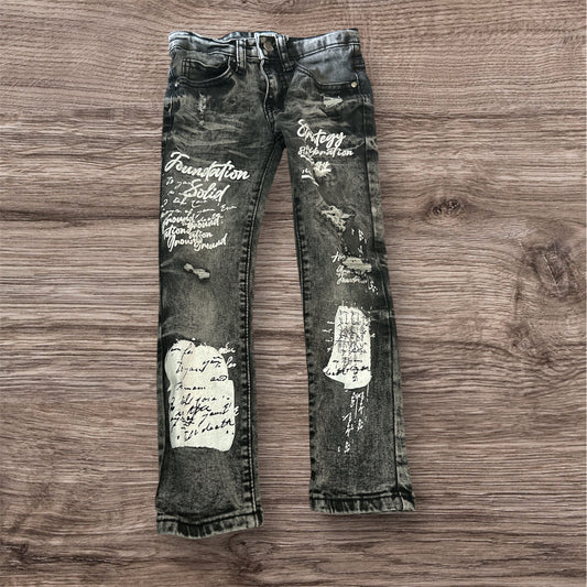 Black Denim Jeans 5T PRELOVED 1425